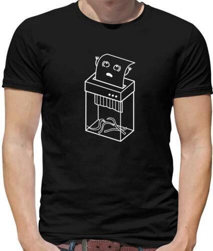 

Carta Shredder T-Shirt - Stazionario - Ufficio - Scherzo - Funny - Carino - Gift 3XL