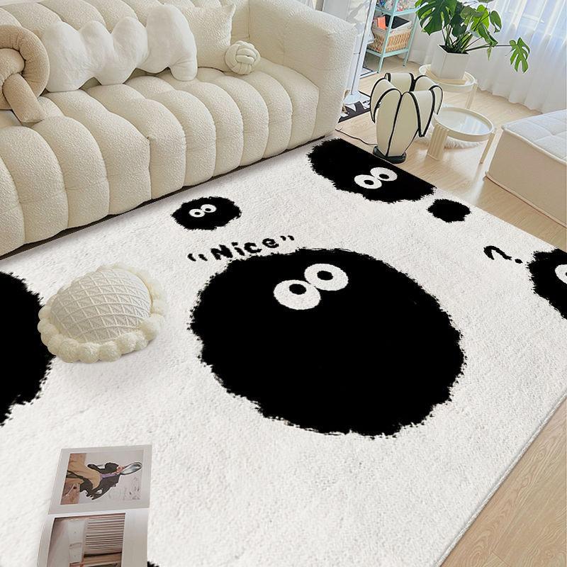 Imitation Cashmere Living Room Carpet Bedroom Bedside Blanket Household Room Floor Mat Thickened Sofa Tea Table Mat