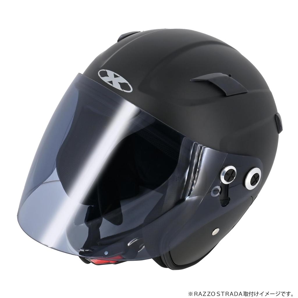 LEAD Motorcycle Helmet Shield for RAZZO 2 RAZZO 3 RAZZO STRADA RAZZO V Smoke UV Cut High Strength Shield RAZZO2S X-AIR / / /