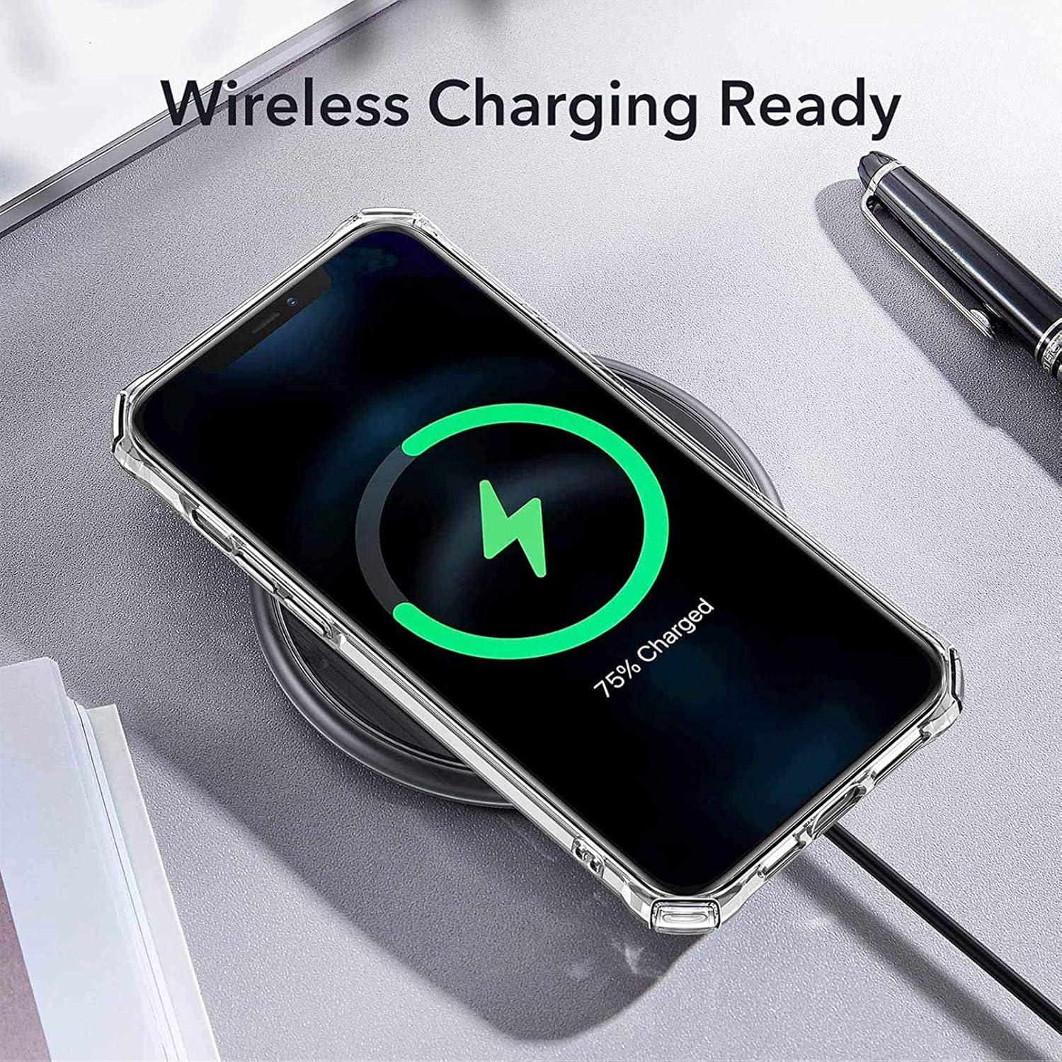 

Чехол для телефона HTC Desire 21 Pro 5G (6,70 дюйма), 2 шт. Прозрачный Мягкий Силиконовый ТПУ Амортизирующий Защитный Чехол-Ракушка, Бампер для Телефона