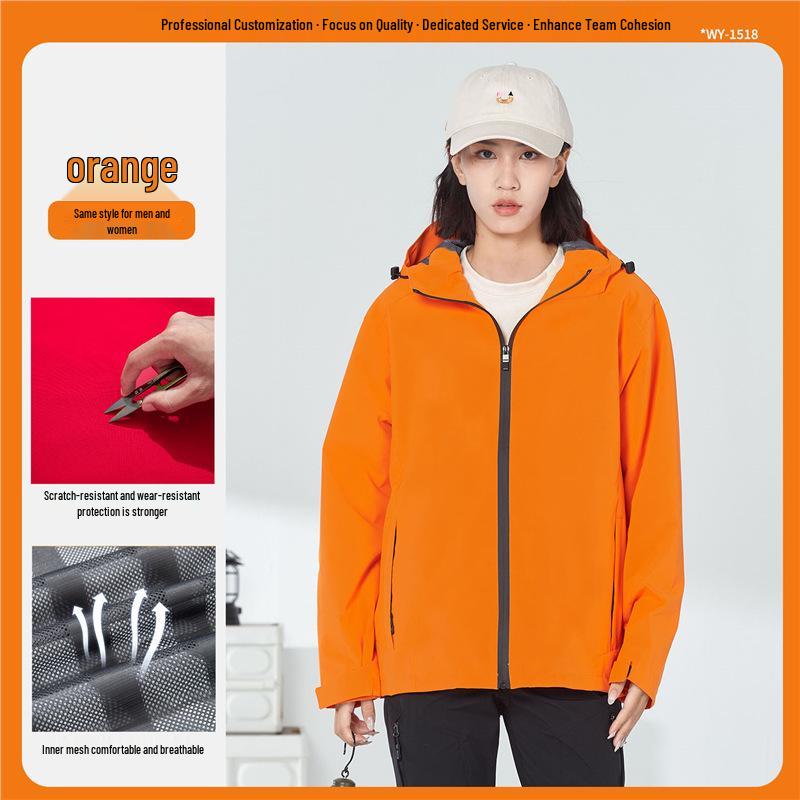 Winter Windproof Waterproof Mountaineering Jacket with Custom Logo - Nio Workwear Team Jacket Extra Large (XL)