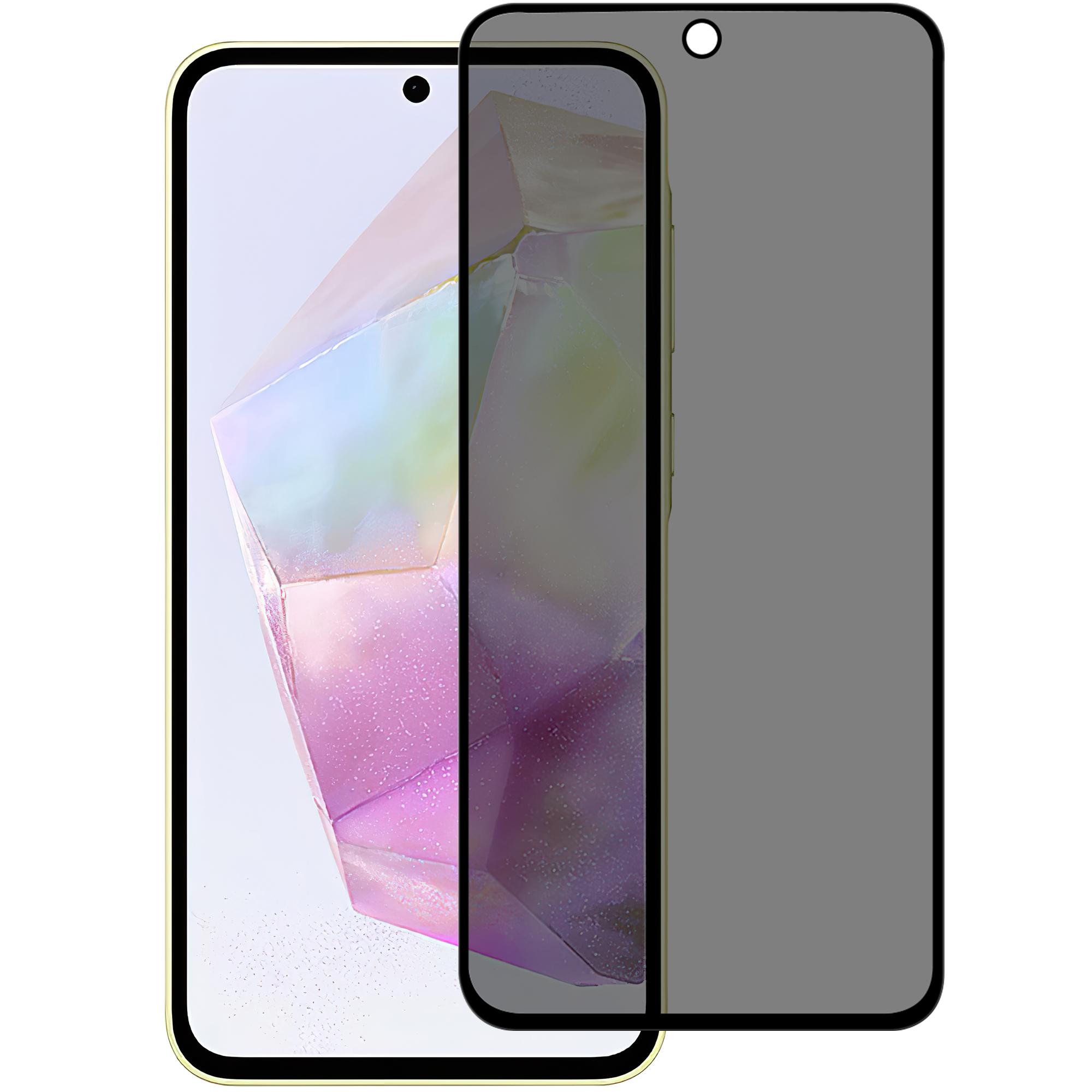 

Для Samsung Galaxy A55 5G Захисне скло для екрана 2.5D Заокруглений край Захисна плівка від шпигунів Type A