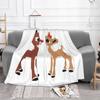 Classic Rudolph And Clarice ? Graphicloveshop All Sizes Soft Cover Blanket Home Decor Bedding Classic Rudolph Classic Clarice