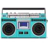 Retro Bluetooth Cassette Player with Dual Speakers and USB Recording