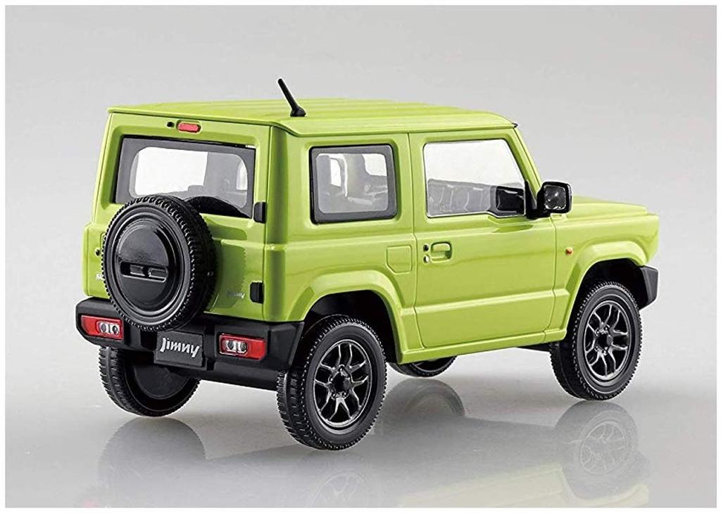 Aoshima Bunka Kyozai The Snap Kit Series Suzuki Jimny Kinetic Yellow Plastic Model Kit (AOSHIMA) 1/32 Pre-Colored 08-A