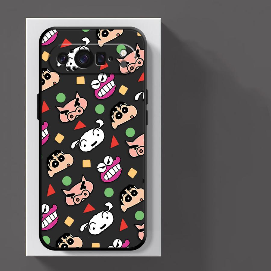 Cute C-CrayonS S-ShinChanS Funda Phone Cover Case for Google Pixel 10A 10 9 Pro XL 8a 6 7 8 Pro 6a 9a 7a