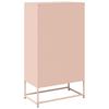 Highboard Pink 68 X 39 X 123 Cm Steel