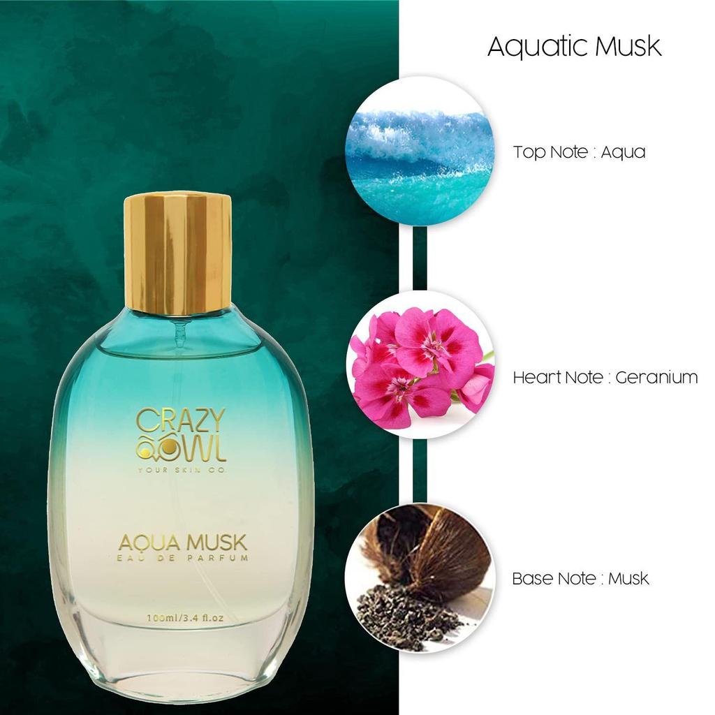 Aqua Musk Eau de Parfum für Männer und Frauen, 100 ml