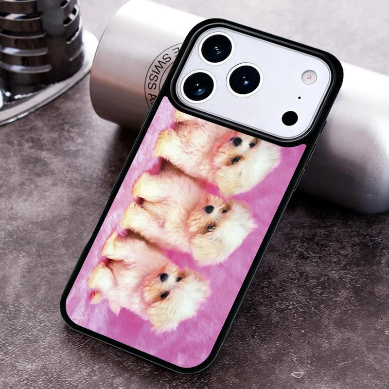 Cartoon Cavoodle Cavapoo Phone Case For iPhone 17 16 15 14 13 12 11 Pro Max Plus 17Air Soft Silicone Cover