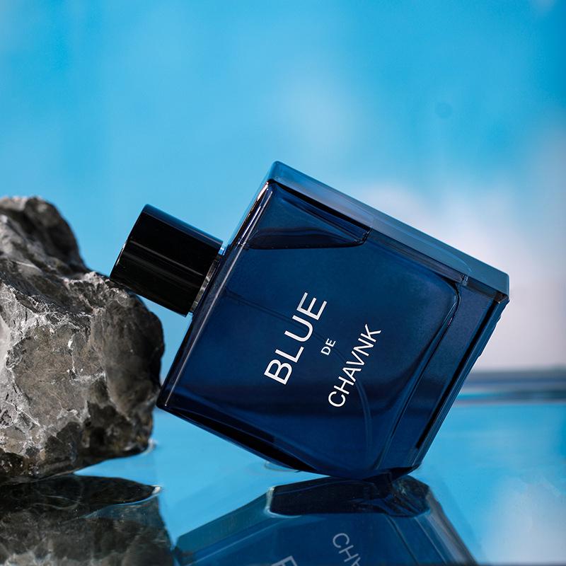 Small Town Yika Blue: Men's Perfume with Woody Notes, Long-lasting Light Fragrance, Douyin Hot Item, Ideal for Students