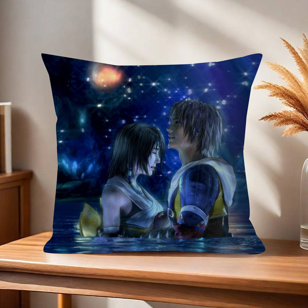 Decorative Room Aesthetics Pillow Case Home Decor Bedroom Sofa Bed Couch Pillow Cover x Game FFinal FFantasy X