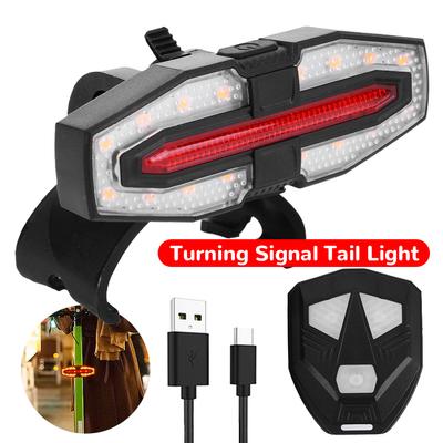 Lámpara Trasera de Intermitente Recargable por USB Impermeable Luz de Advertencia de Seguridad para Patinete Eléctrico Luz de Freno LED Luz de Intermitente para M365 Pro 2 MI 4