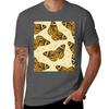 Common Buckeye Butterfly Junonia coenia Illustration TShirt Work Utility Casual Tee Shirt