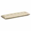 Back Cushion Cream 160 X 19 X 50 Cm Fabric