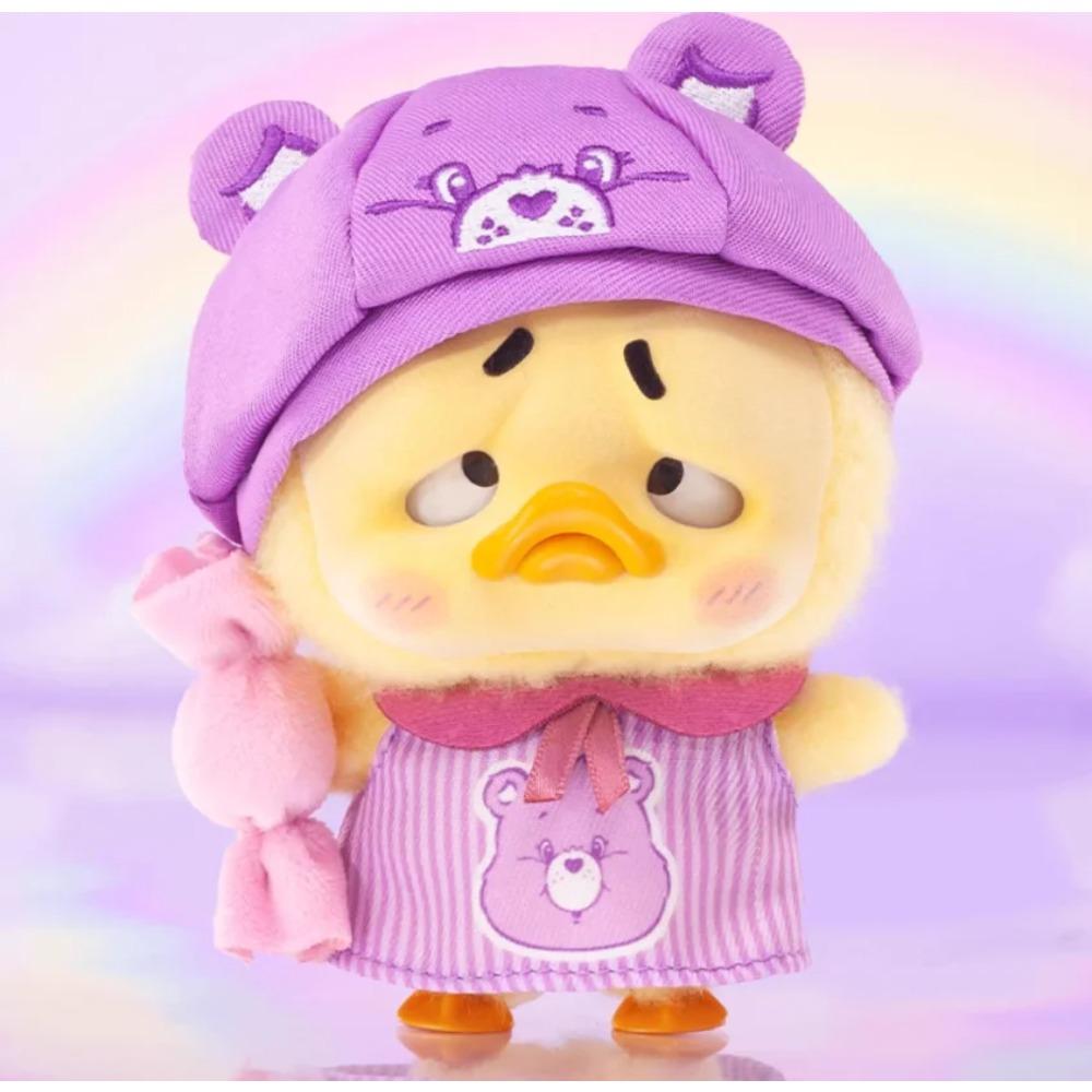 Upsetduck Autentic & Ursuții Grijulii Seria Rață Curcubeu Cutie Oarbă Păpușă Pandantiv Kawaii Cutie Misterioasă Jucării Cadouri Breloc pentru Adulți Copii