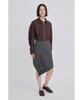 Recorde Asymmetrical Panel Draped Skirt Rqkam26536Gyx