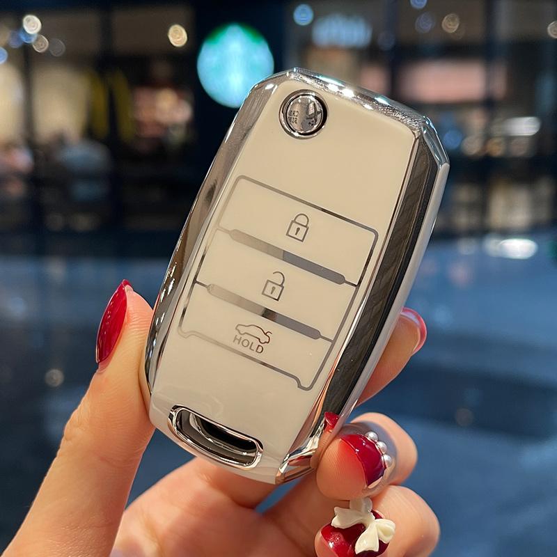 

Чехол-брелок из ТПУ для автомобильного ключа Kia Rio Soul Venga Picanto Rio Sorento Ceed Sportage Для Hyundai I20 I30 Veloster Ix20 Крышка пульта