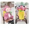 Fisherman Duck 2-in-1 Car Armrest Box Tissue Box with Creative Cute Cartoon Tissue Case Paper Box Garbage Can Car Storage