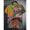 Funny Art Pattern 3D Printed T-Shirt For Men Summer Casual Tees Round Neck Tops Loose Short Sleeves Clothing