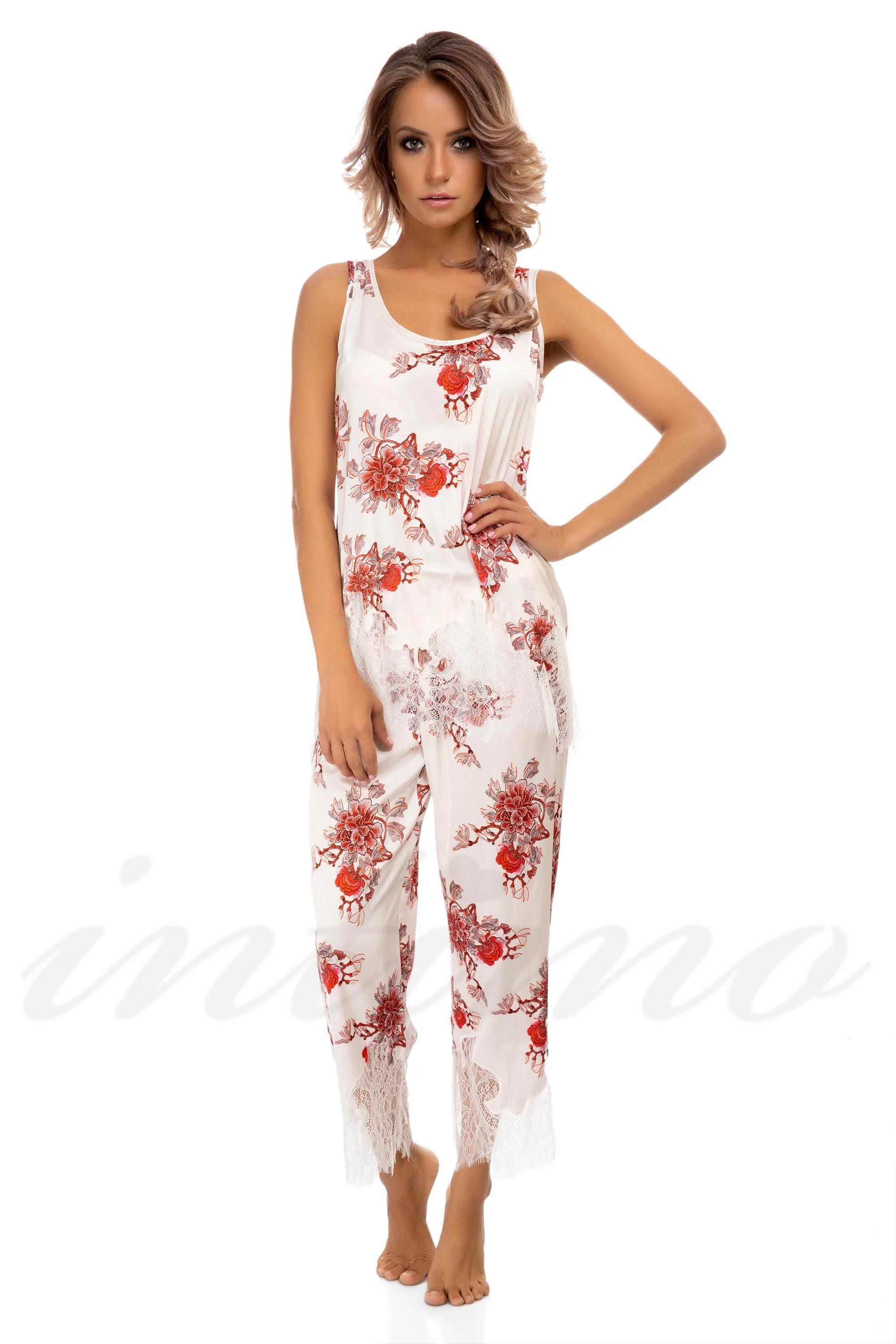 

комплект: блуза та штани German Volf (56252) 40(XS) різнокольорові кольору