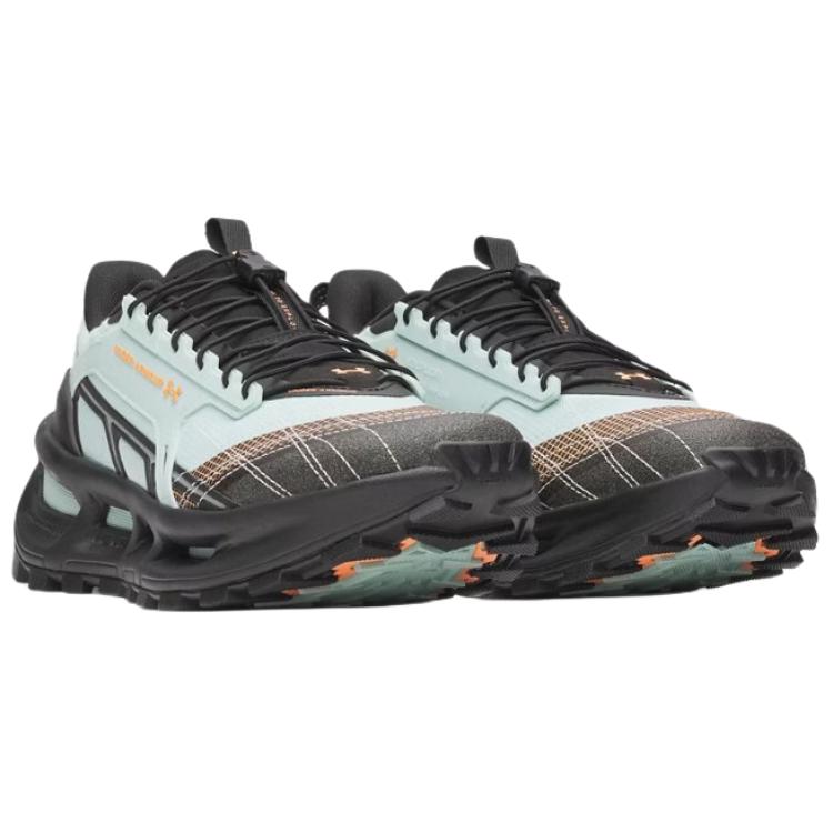 Under Armour Explor Trail Wygodne Wytrzymałe Buty do Biegania w Terenie Męskie Sneakers Niebieski Czarny 6012791-477