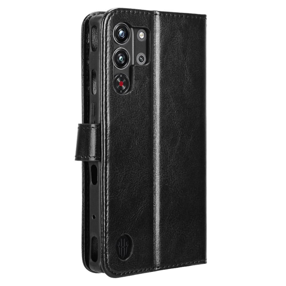 Etui dla ZTE nubia Red Magic 10 Pro+ 5G/10 Pro 5G Tekstura Crazy Horse Skóra PU Portfel Pokrowiec na Telefon