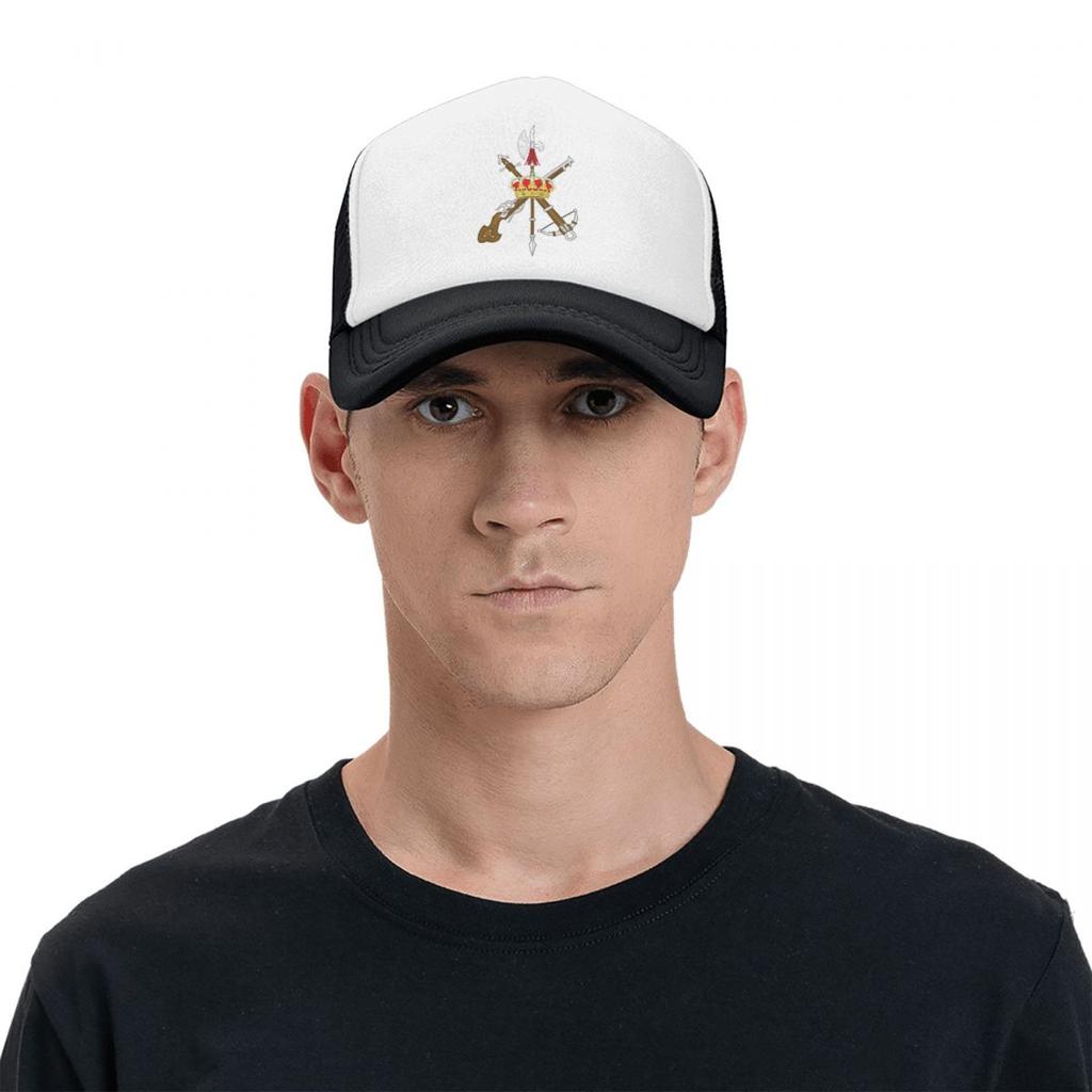 Custom Punk Spanish Legion Baseball Cap Men Women Adjustable Spain Army Military Trucker Hat Performance Snapback Trucker Cap