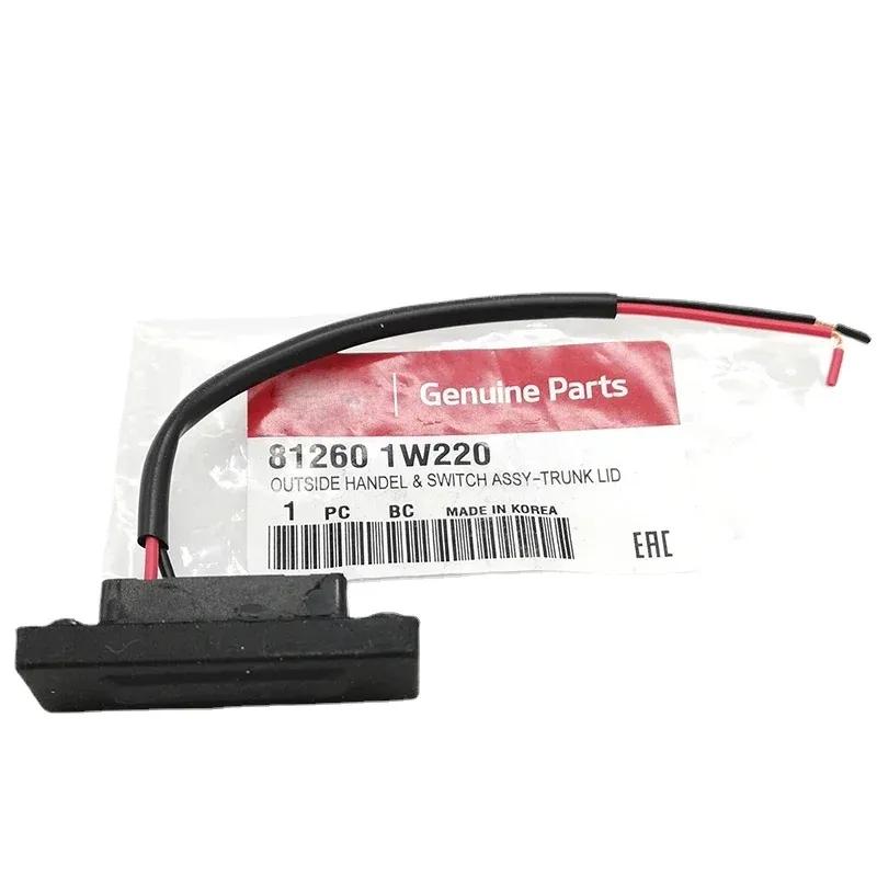 Rear trunk opening button boot release switch rear lid trunk opening button for pride 2011-2015 812601W220 K2 MORNING PICANTO