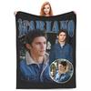 G-Gilmore Girl Flanelldecke Jess Mariano Signatur Weich Langlebig Überwurfdecke für Wohnzimmer Reise Bettdecke Sofa Bettbezug
