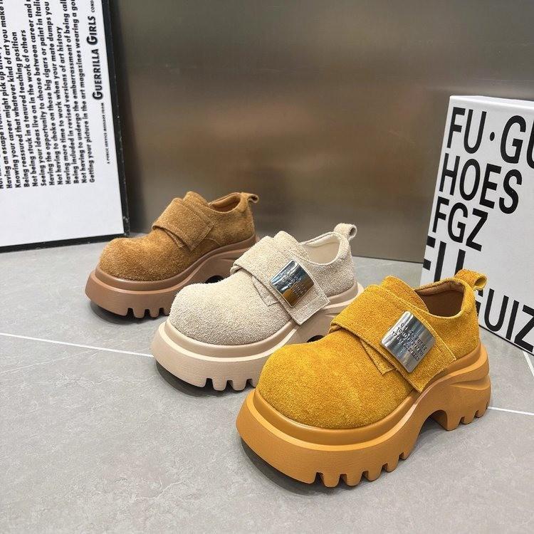 2025 new platform dad shoes women's versatile casual shoes show small and lightweight sports shoes mesh breathable running shoes