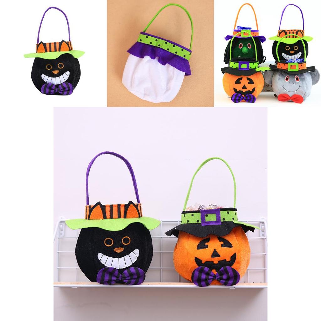Fun Halloween Pumpkin Goodie Bags For Trick Or Treating And Parties