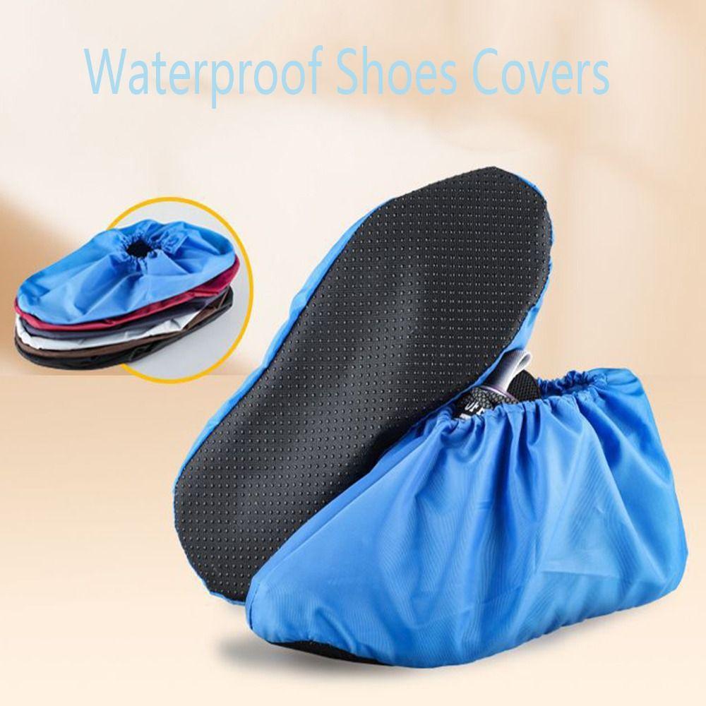 Waterproof Boot Household Shoes Non-Slip Shoes Covers Portable Reusable Shoe Covers