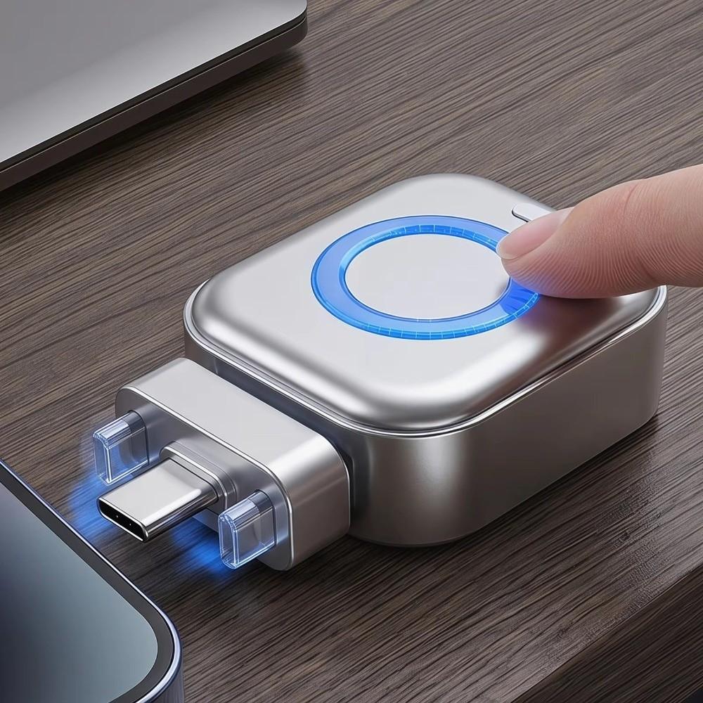 Type-C Connector Auto Power Cut Off Charger Intelligent Separator USB C Adapter Phone Charging