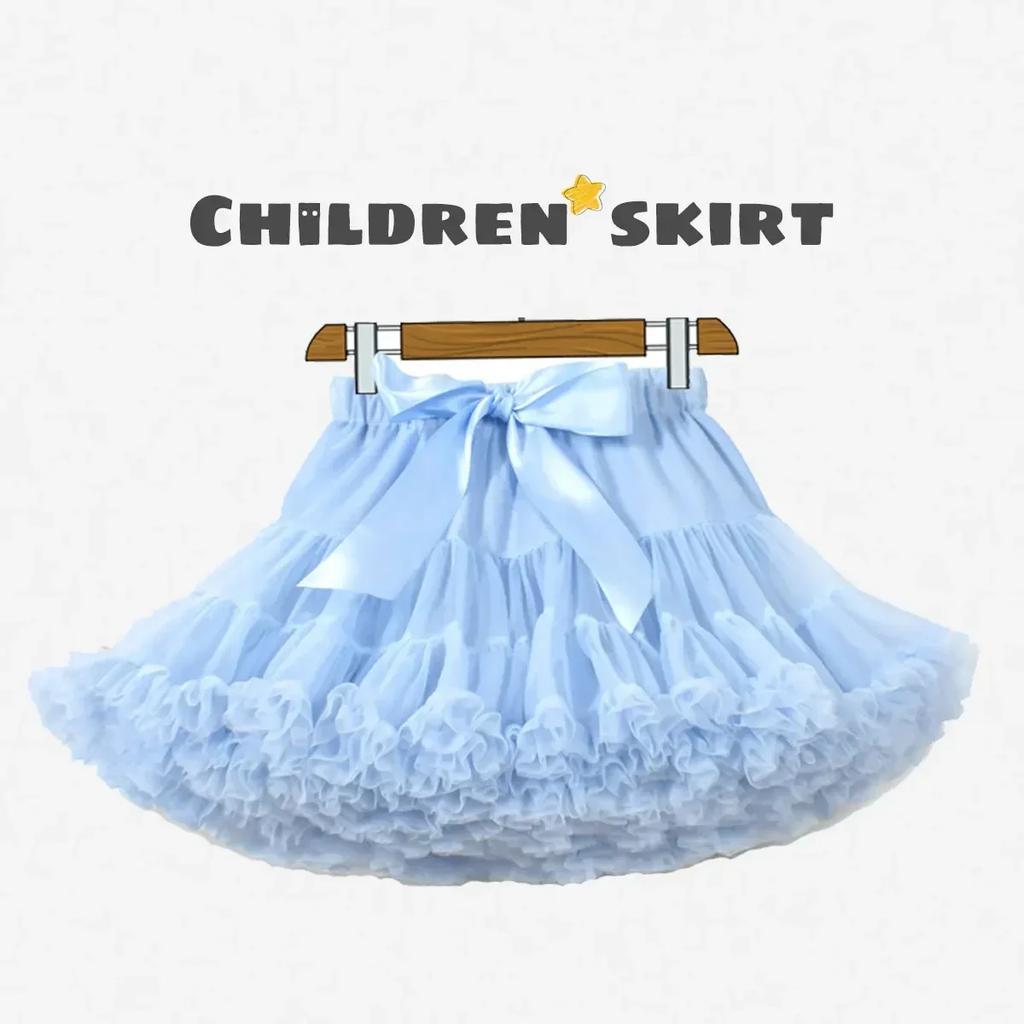 Baby Mädchen Tüllrock Flauschiger Rock Kleinkind Prinzessin Ballett Tanz Tüll Netzrock Kinder Kuchenrock Niedliche Mädchen Kleidung Unterrock Rock