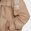 adidas Originals Jackets Women's Khaki Stand Collar Moderate Other HM1700