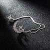 Shirt Brooch Badge Tassel Chains Women Brooches Chain Brooches Pins Star Moon Brooch Korean Style