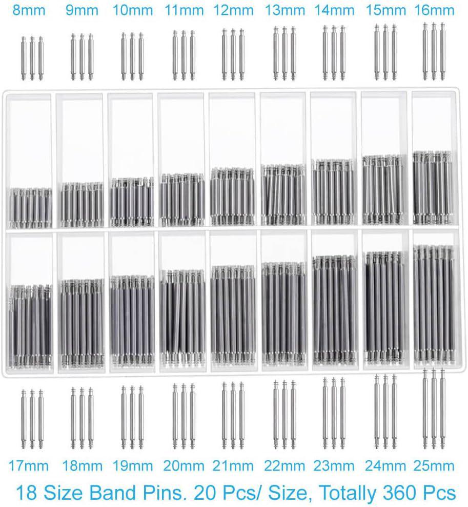 368-Piece Watch Repair and Band Adjustment Tool Set
