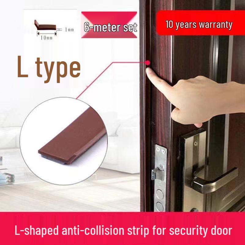 Self-Adhesive Soundproof & Anti-Theft Door Seal Strip