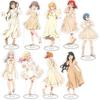 Love Live Lovelive Stand Sunshine Aqours Aquarium Anime Yoshiko Hanamaru You Dia Kanan Mari Acrylic Mori Girls Stand Desk Decor