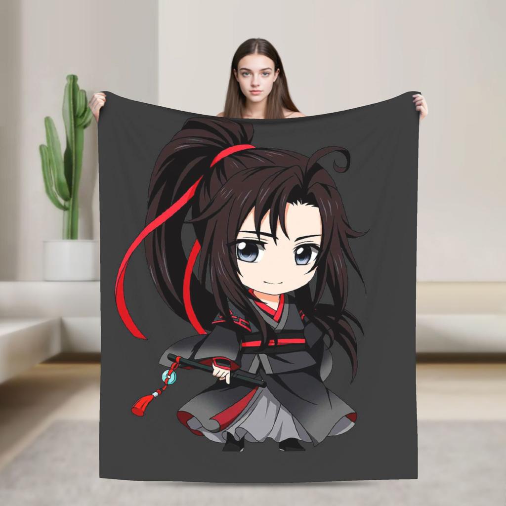 the Untamed Blanket Cute Rabbits Flannel Funny Soft Throw Blanket for Chair Covering Sofa Spring/Autumn