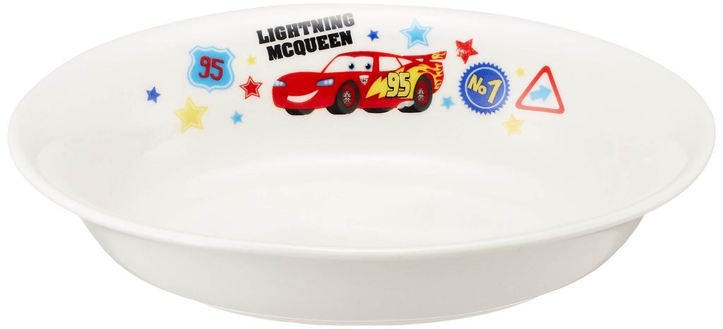 Disney Pixar Friends Curry 707133 "Cars" Plate, 18cm, White,