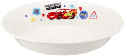 Disney Pixar Friends Curry 707133 "Cars" Plate, 18cm, White,