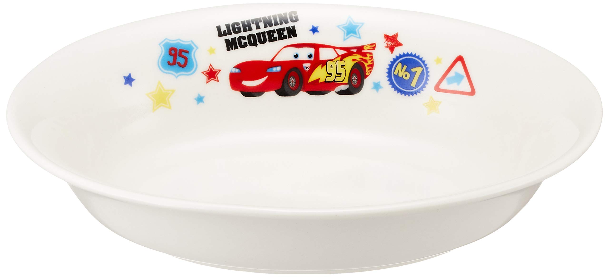 

Disney Pixar Friends Curry 707133 Cars Plate, 18cm, White, белый