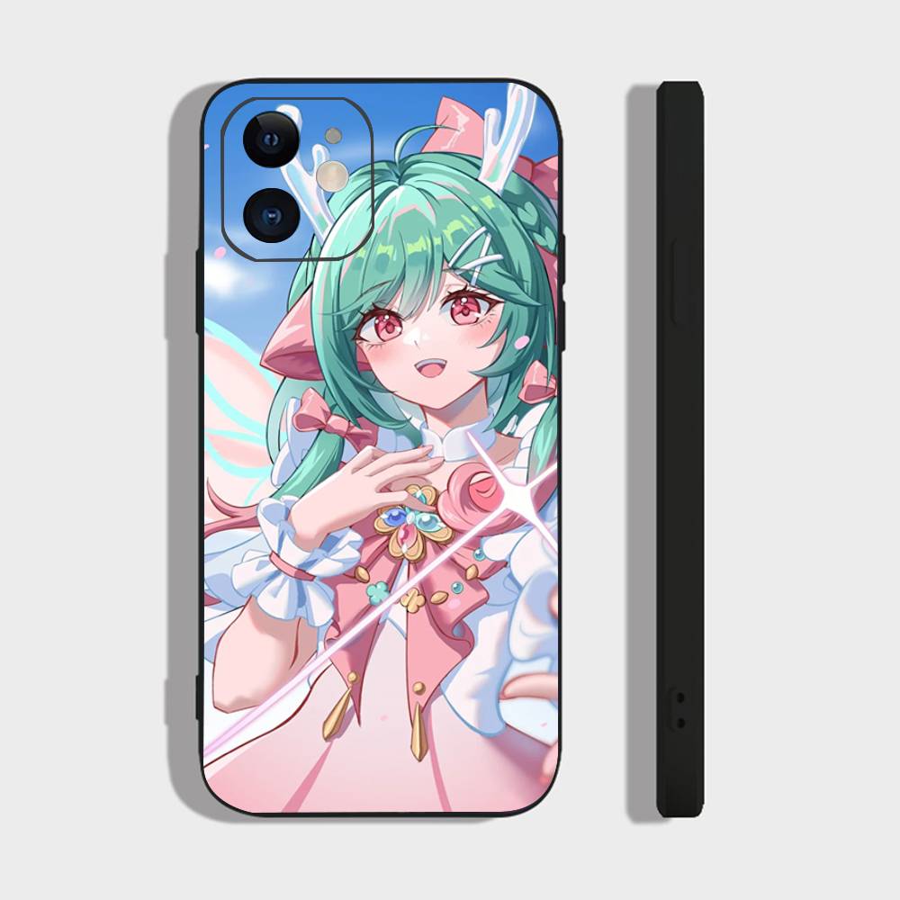 Yaomei Animation Game H-Honor Of K-Kings Phone Case For IPhone 17 Air 16 15 14 13 Pro Max 11 12 Black Silicone Cover