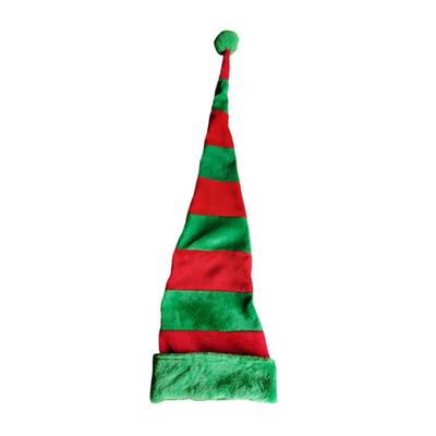 LED Leuchtende Weihnachtsmütze Festliche Gestrickte Weihnachtsmannmütze Perfektes Feiertags-Partyzubehör für Alle Altersgruppen