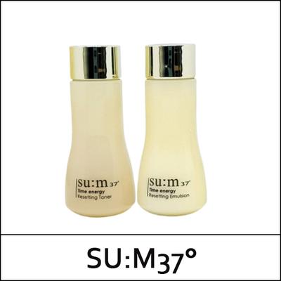 [SU:M37°] SUM (sg1) Time Energy Resetting Set [Toner 50ml + Emulsion 50ml] / No Case(Box)