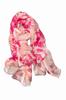 Pink Floral Shawl - Light and Feminine Accent 180x90