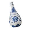 Antique Chinese Blue And White Porcelain Miniature Vases Flower Holder For Hydroponic Plant Shelf Display Container