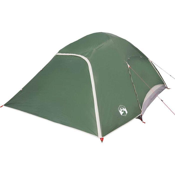 Family Tent - vidaXL - 94723 - 6 Persons - Waterproof - Green
