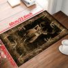 Antler Frame Elk Non-Slip Washable Indoor Outdoor Floor Rug Area Carpet for Living Room Nursery Bedroom Patio Garden Decor